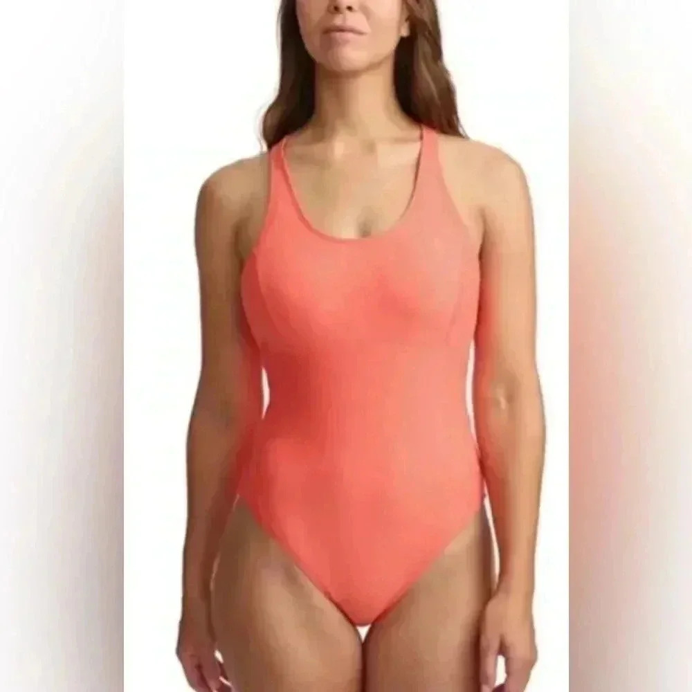 Lole like new coral one piece bathing suit one piece swimsuit 26